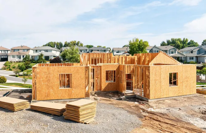 Community housing project using Georgia-Pacific panels